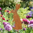thumbnail image 1 of Natural Outdoor Rabbit Ground Decor, Mama Bunny Garden Stake, Resin Rabbit Figurine, Weather-Resistant Design, Perfect for Flower Beds, Lawns, Gardens, Patios, Spring Outdoor Decor, Easter Decor, 1pc, 1 of 5
