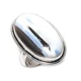 thumbnail image 1 of Natural Owhyee Opal Gemstone 925 Sterling Silver Jewelry Ring Size 8, 1 of 2