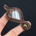 thumbnail image 1 of Natural Owhyee Opal, Labradorite Handmade Copper Wire Wrap Pendant 3.54, 1 of 4
