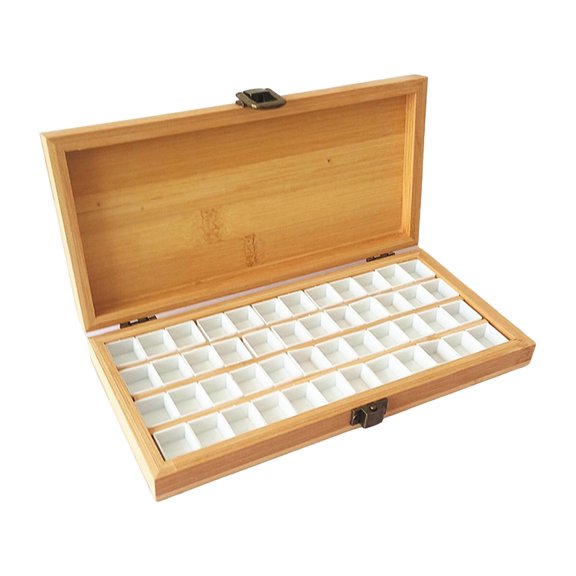 Natural Paint Blending Board Compact And Lightweight Build Excellent For Traveling Creators And Students