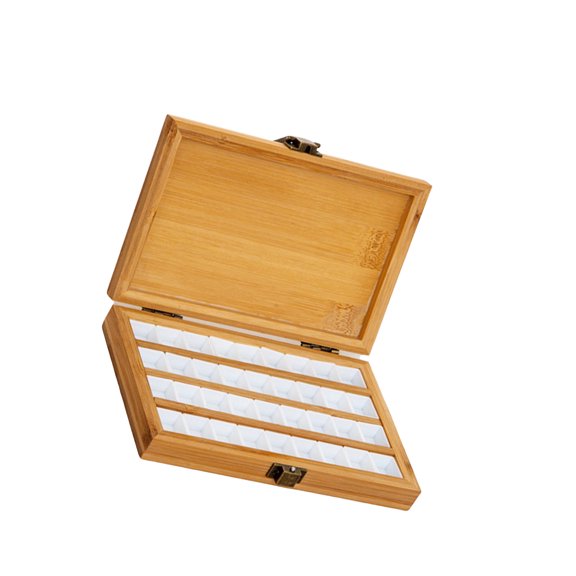 Natural Paint Blending Board Compact And Lightweight Build Excellent For Traveling Creators And Students