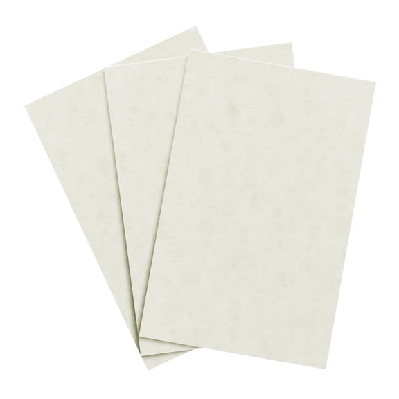 Natural Parchment Paper – Great for Certificates, Menus and Wedding Invitations | 24lb Bond / 60lb Text / 90GSM | 11" x 17" (Ledger Size) Paper for Writing, Copy, Printing | 100 Sheets per Pack