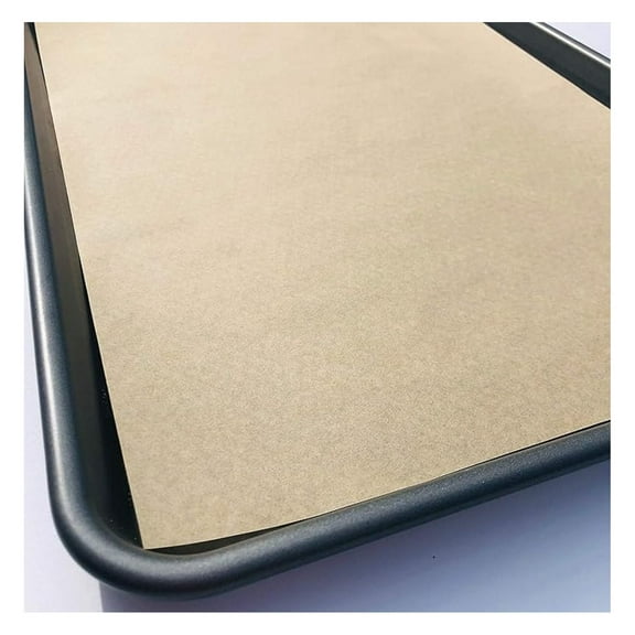 Natural Parchment Paper Unbleached 15x21 Inches Baking 100 Sheets | Non-Stick Precut Baking Parchment, Perfect for baking cookies and cakes (100)