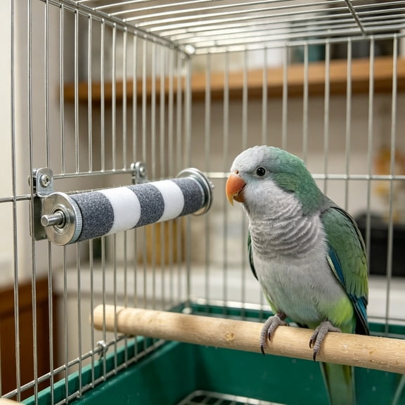 Natural Parrot Pedicure Stone For Trimming Bird Cage Pumice Cement Platform Grip