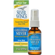 Natural Path Silver Wings Colloidal Silver 150PPM 1 oz Olive CS17A ME