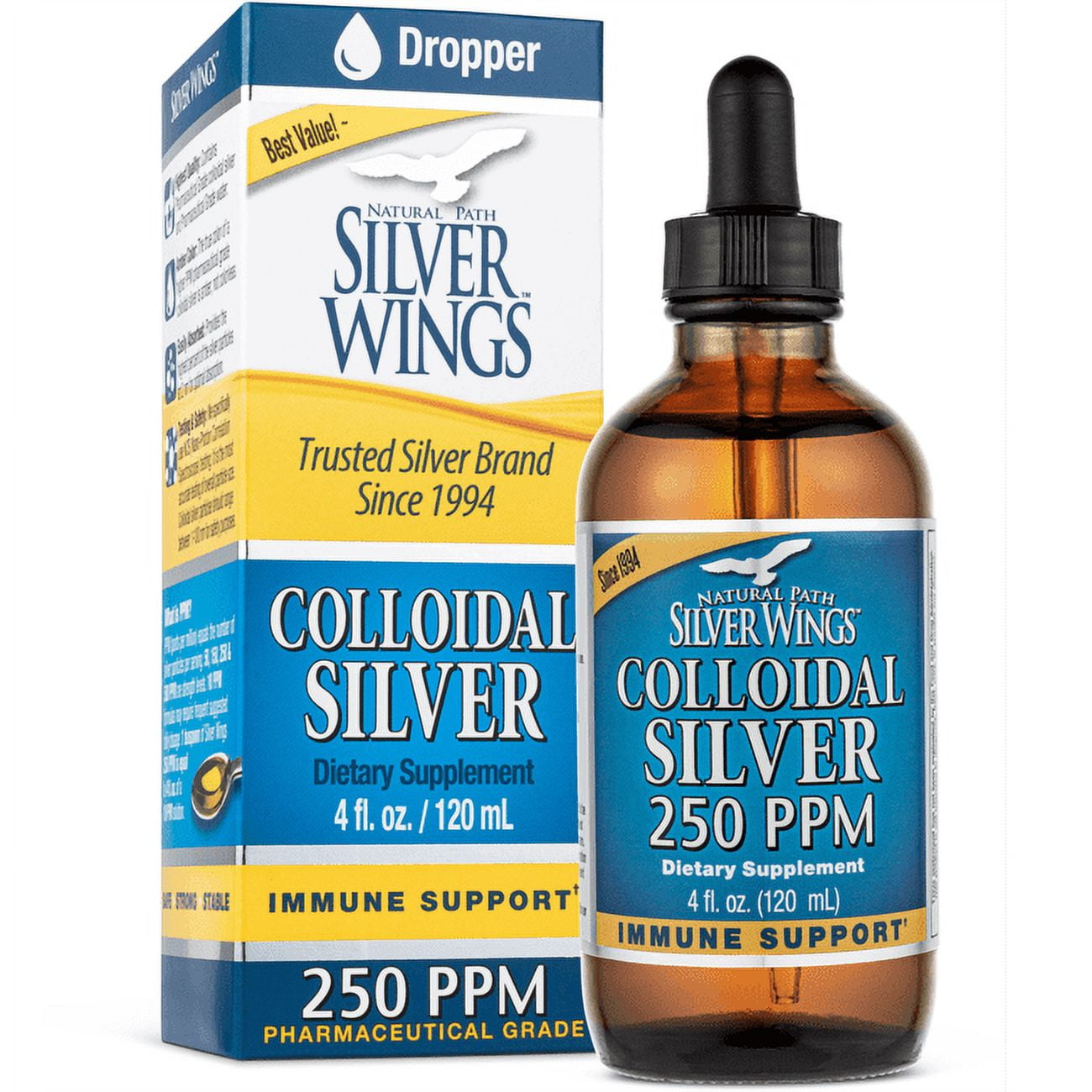 Vitacost Colloidal Silver Mineral Supplement, 16 fl oz - Fry's Food Stores