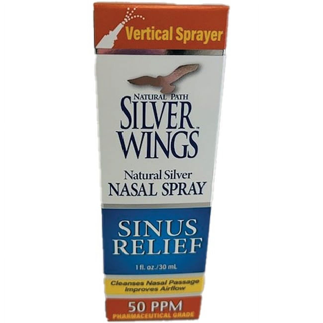 Colloidal Silver Herbal Tincture Spray, 1 Oz, Natural Path Silver Wings,  Natural Path Silver Wings