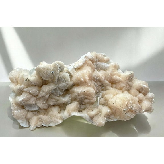 Natural Peach Stilbite Crystal Clusters