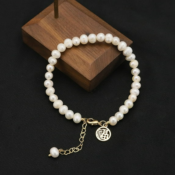 Natural Pearl Bracelet Retro Women