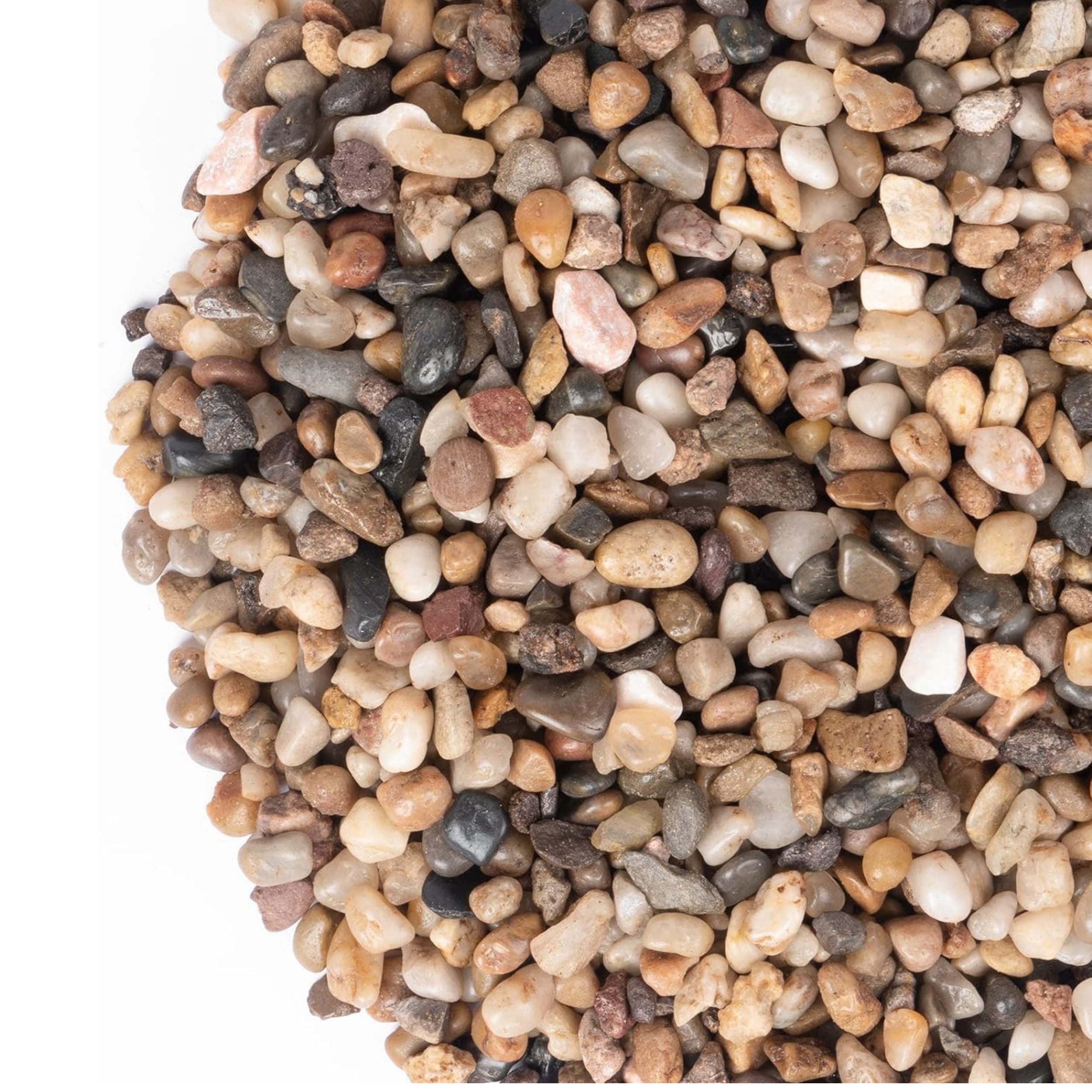 Natural Pebbles Sand for Plants, Succulent, Aquarium, Fish Tank - Gardening and Outdoor Decor, 5lbs, 1/5 Inch