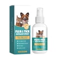 thumbnail image 1 of Natural Peppermint Lemon Extract Pet Flea Spray 50ml for Dogs Cats Helps Maintain Clean Coat Repels Insects Gentle Care, 1 of 8