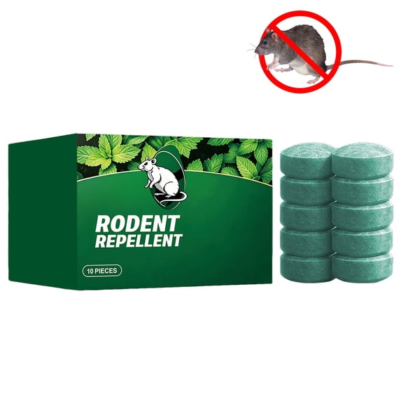 Natural Peppermint Rodent Repellent Balls High Concentration Essential Oil Mint Formula Indoor Outdoor 10 Pieces