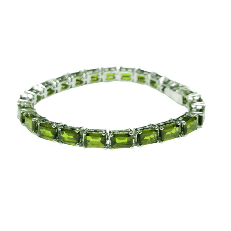 Mens peridot bracelet discount