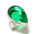 thumbnail image 1 of Natural Peridot Gemstone Handmade 925 Sterling Silver Jewelry Ring Size 9, 1 of 2