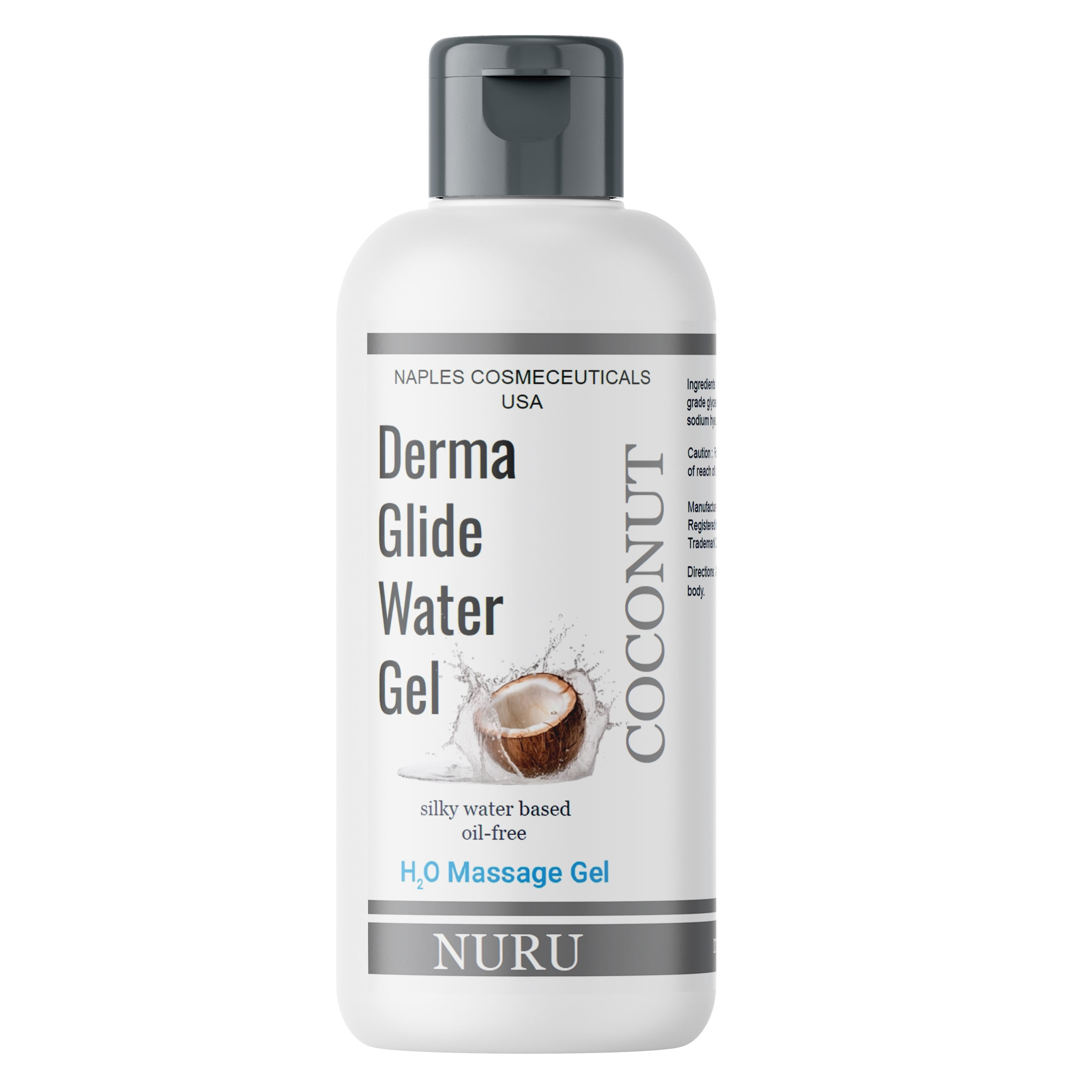 natural lubricant for male dryness Natural Personal Lubricant for Privacy Water Based Lubrification Non Sticky  Men Women Couples Body Long Lasting Silky Lube (Coconut)