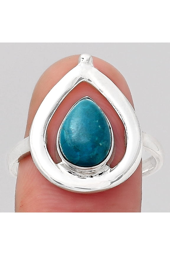 Natural Peruvian Opalina 925 Sterling Silver Ring s.9 Jewelry R-1487 SDR246648