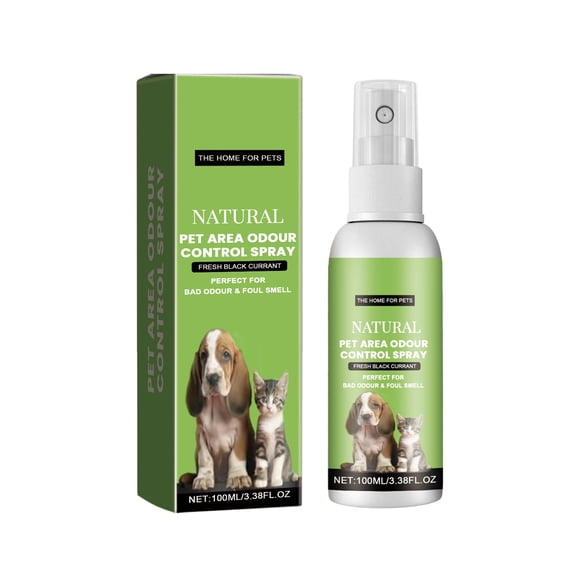 Natural Pet Area Odour Control Spray, Long Lasting Freshness Pet Spray For Home, Increase Affection Between Pet And Owners, 100Ml Pet Odor Remover Spray