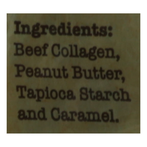 Natural Pet Peanut Butter Collagen Bones For Dogd