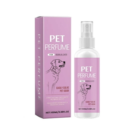 Natural Pet Odor Eliminator Spray 100ml Long for Dogs and Cats Advanced Formula Liquid Safe Stain Remover