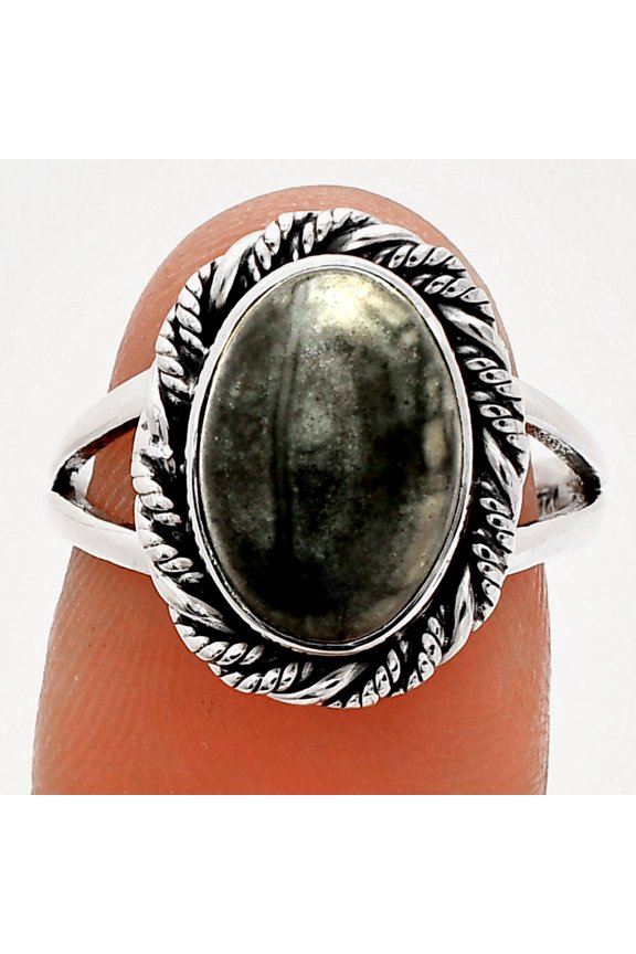 Natural Picasso Jasper 925 Sterling Silver Ring s.7 Jewelry R-1014 SDR231578