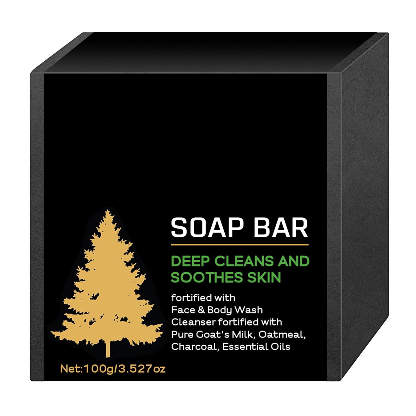 All Natural Pine Tar Soap Bar 4oz –Cleansing Anti Ac ne Ecze ma Pso ria ...