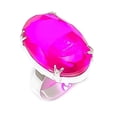 thumbnail image 1 of Natural Pink Kunzite Gemstone 925 Sterling Silver Jewelry Ring Size 8, 1 of 2