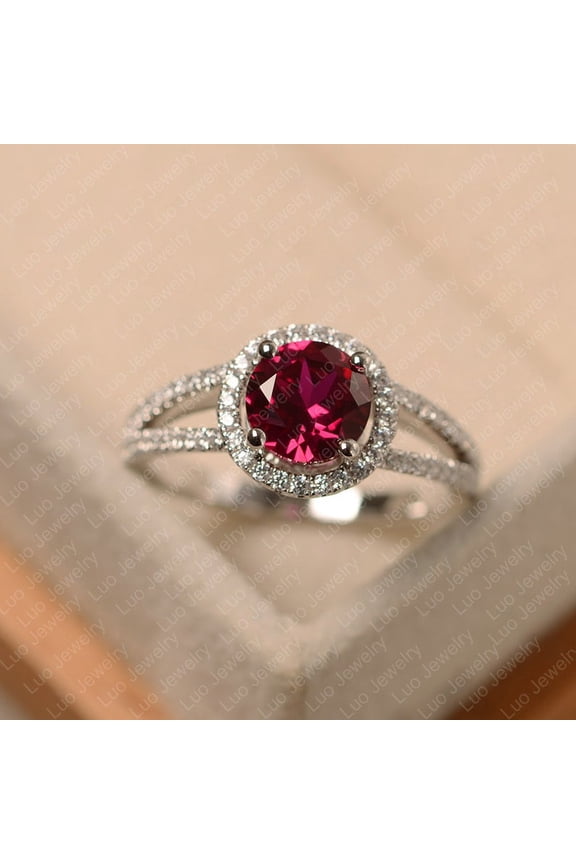 Natural Pink Ruby Ring, 925 Sterling Silver Ring, Gift for Her, Gemstone Ring, Birthstone Rings for Women, Gift For Her