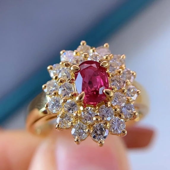 Natural Pink Ruby Ring Sterling Silver 925 Handmade Ring Manly Ring Handcrafted Ring Gift For Him