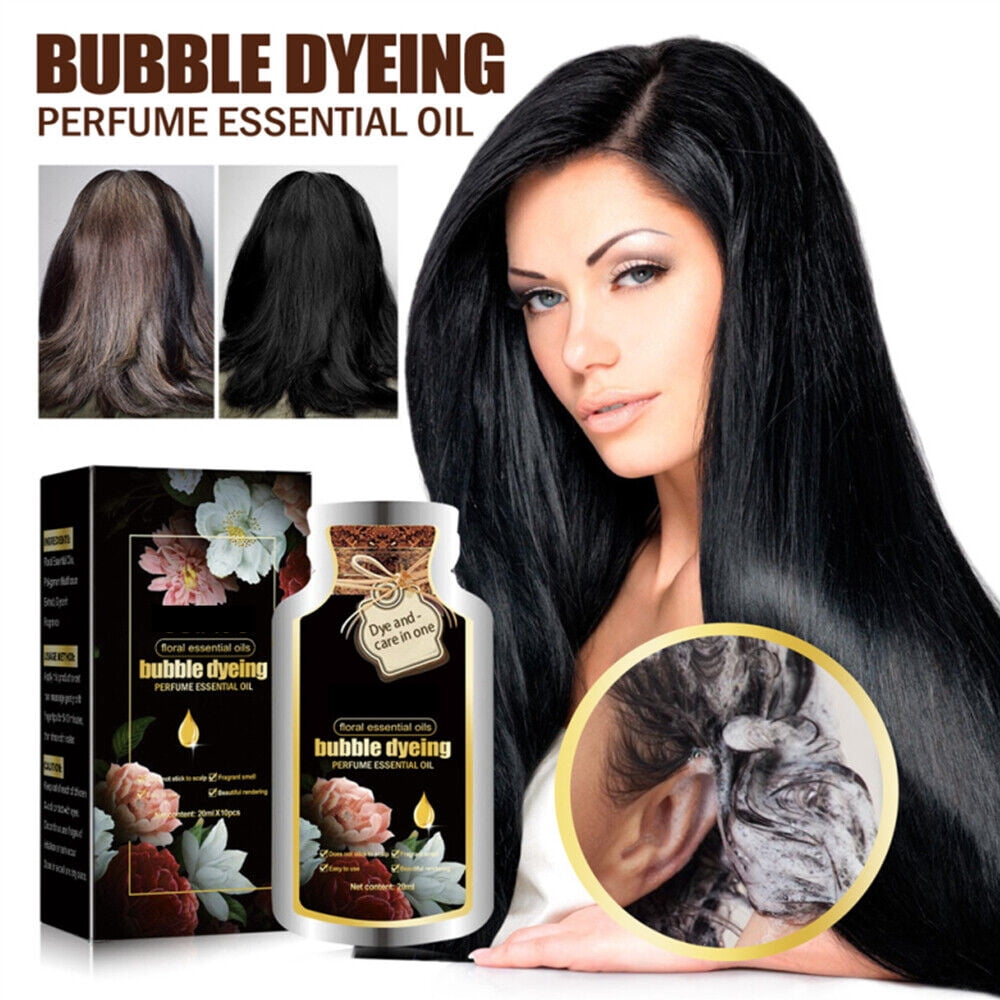 Natural Plant Hair Dye Bubble New Botanical Based Color Bubble