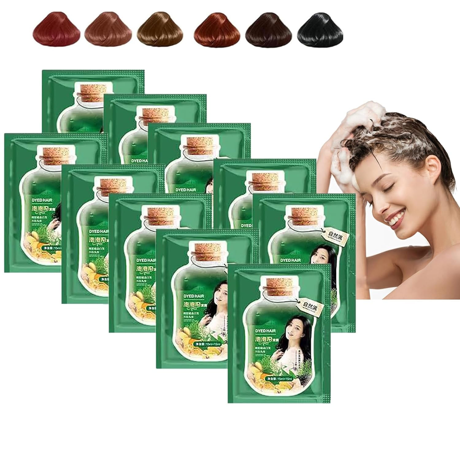 Natural Plant Hair Dye, Bubble Plant Hair Dye, Natural Plant Hair Dye ...