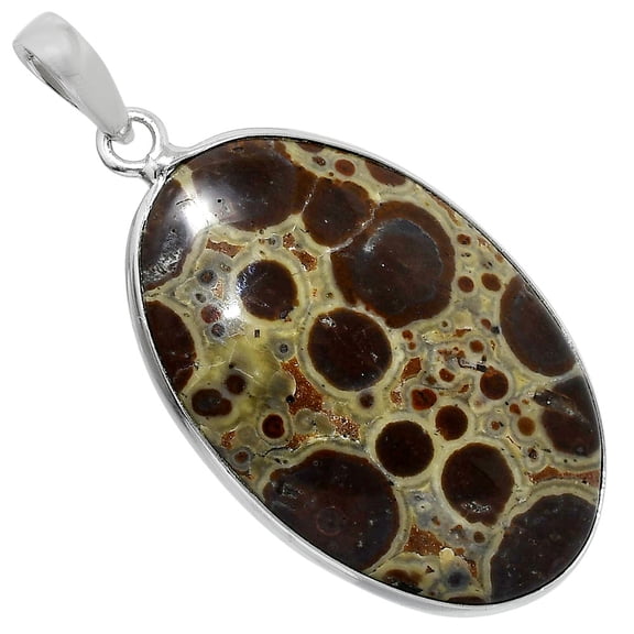 Natural Poppy Jasper 925 Sterling Silver Pendant Jewelry P-1001 SDP157864