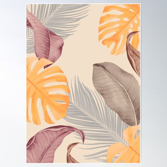 Natural Poster Wall Art, Modern Wall Decor For Living Room Bedroom, 8x12 UNFRAMED