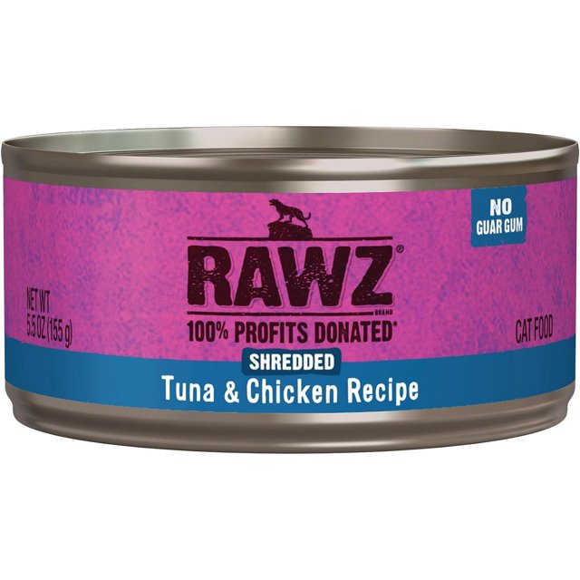 Natural Premium Shredded Canned Cat Wet Food Made with Real Meat Ingredients No BPA or Gums