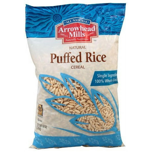 Natural Puffed Rice Cereal 6 [ Pack Of 3]