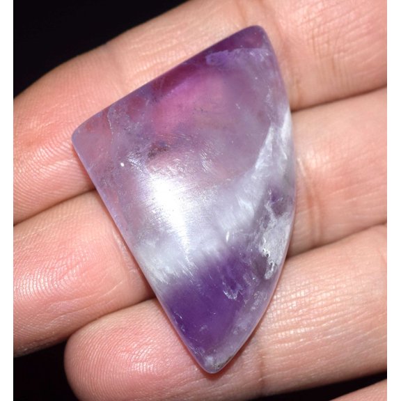 Natural Purple Amethyst Lace Agate Gemstone, Pendant Size Stone 56.05 Cts