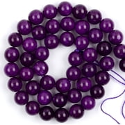 Natural Purple Sugilite Round Stone Beads, 10mm diameter, 37pcs, for jewelry making, DIY needlework, bracelets, necklaces, and handmade crafts. Length 39cm.