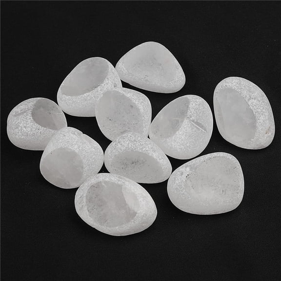 Natural Quartz Crystal Dinosaur Egg Display Decorations Home Office Decoration 20~30mm
