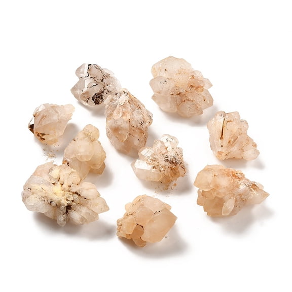 Natural Quartz Crystal Home Display Decorations Flower 48~62x43~48x30~40mm
