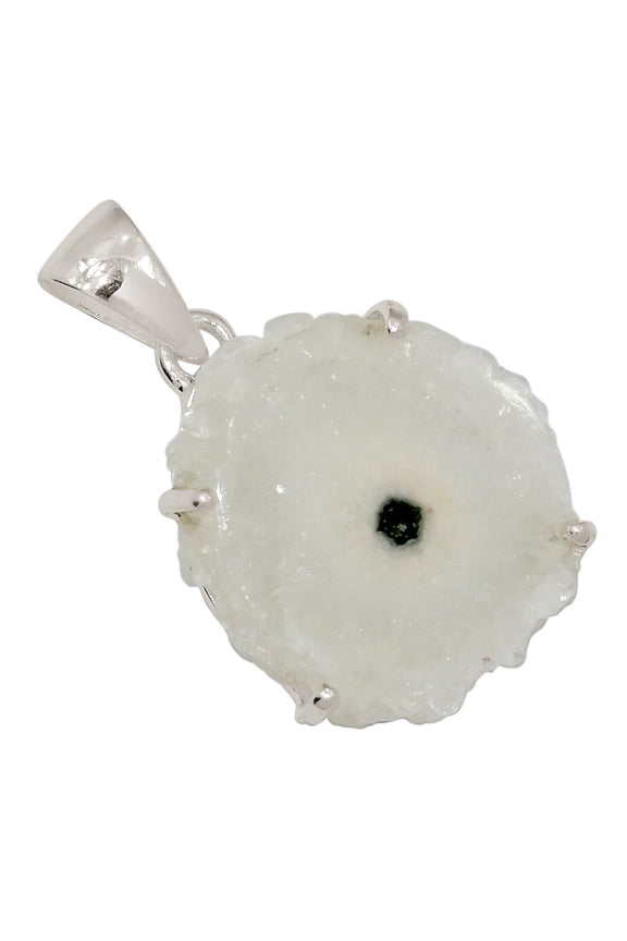 Natural Quartz Stalactites 925 Sterling Silver Pendant Jewelry ALLP-28950