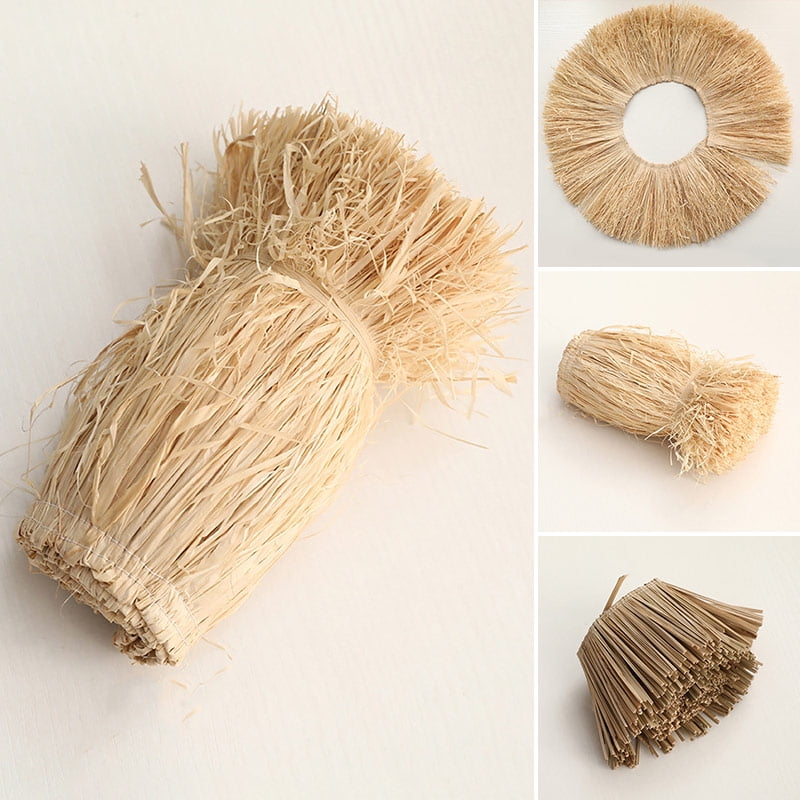 Natural Raffia Straw Tassels Garland Wedding Homestay Ornament ...