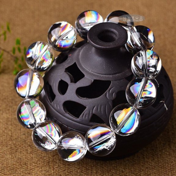 Natural Rainbow Crystal Strings