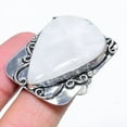 thumbnail image 1 of Natural Rainbow Moonstone Gemstone 925 Sterling Silver Gift Ring Size 7, 1 of 2