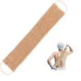 thumbnail image 1 of Natural Ramie Exfoliating Back Scrubber for Shower - Durable Large Size Double Side Scrubbing Strap With Long Handle for Shower Bath Men and Women - Bath Sponge for Acne, Eczema & Dead Cells, 1 of 6