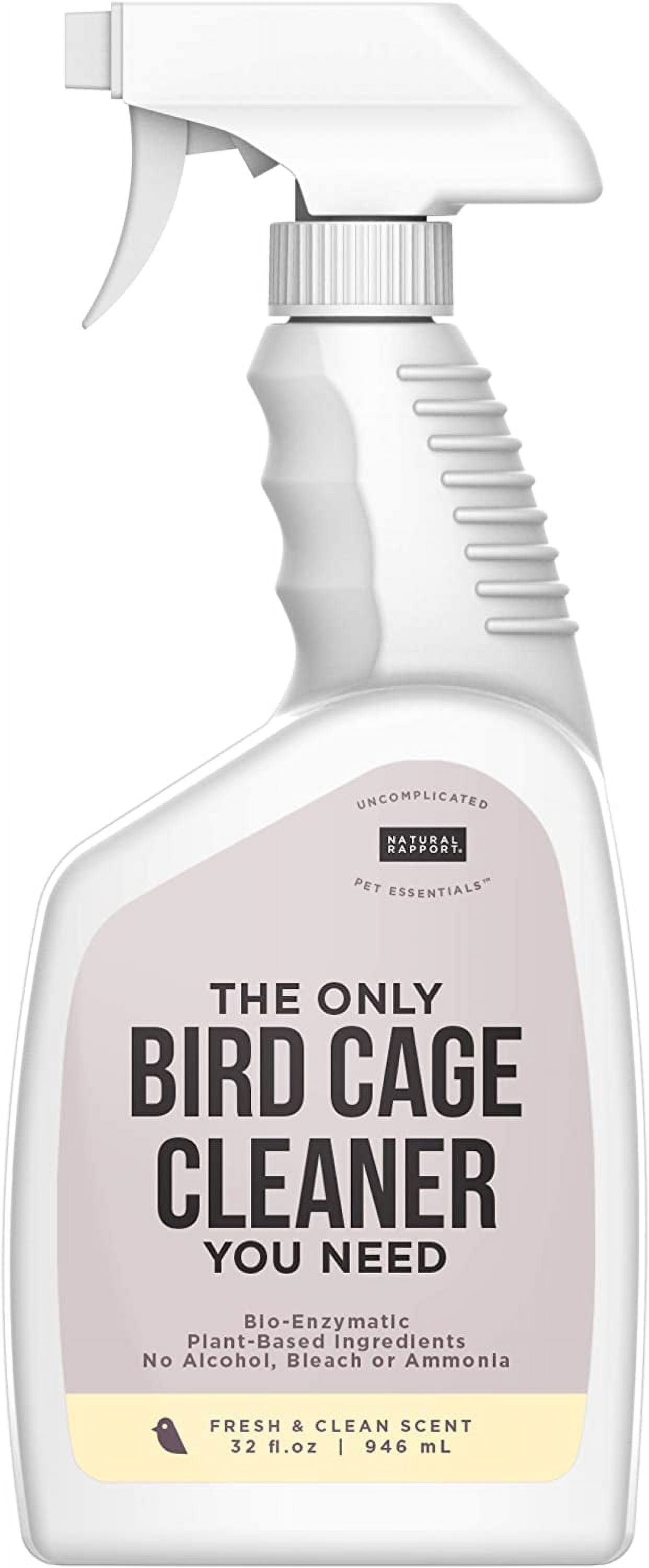 Natural Rapport Bird Cage Cleaner The Only Bird Cage Cleaner You Need