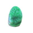 thumbnail image 1 of Natural Rare Brazilian Green Crystal and Amethyst Geode Minerals Raw Stone Crystal Cluster for Aura Healing, Wealth, and Home Decor, 1 of 7
