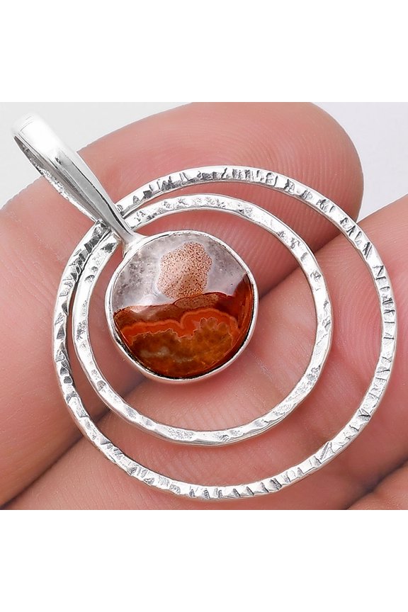 Natural Rare Cady Mountain Agate 925 Sterling Silver Pendant Jewelry P-1441 SDP130480