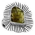 thumbnail image 1 of Natural Rare Kornerupine Rough 925 Sterling Silver Ring s.8.5 Jewelry R-1086 SDR175594, 1 of 5