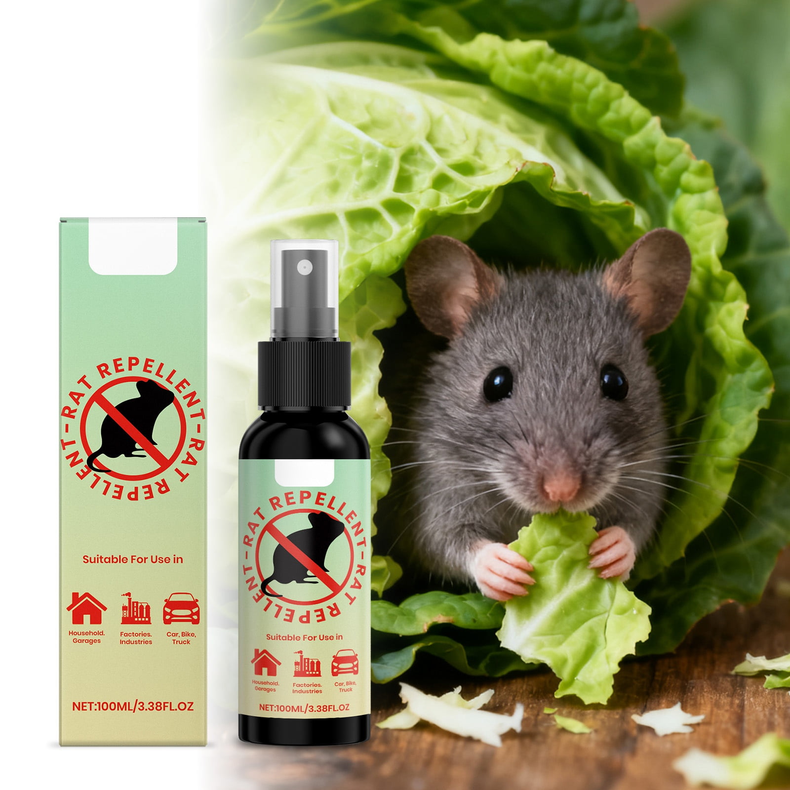 Mighty Mint Rodent Repellent Peppermint Spray