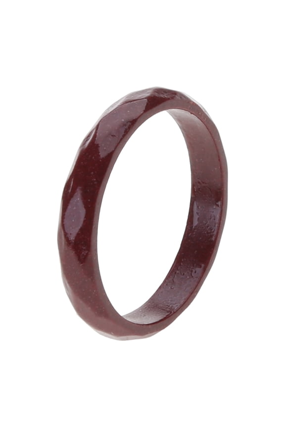 Natural Raws Mineral Cinnabars Ring Female Fine Red Plain Ring Super Self-discipline Original Stone Ring Male Jewelry