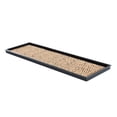 thumbnail image 1 of Natural & Recycled Rubber Boot Tray with Tan & Black Coir Insert, 1 of 13